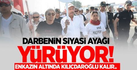 Darbenin siyasi aya�� y�r�yor! Enkaz�n alt�nda K�l��daro�lu kal�r..