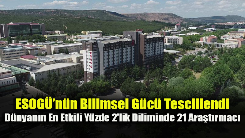 ESOG� Uluslararas� Bilim Sahnesinde: 21 Akademisyen 