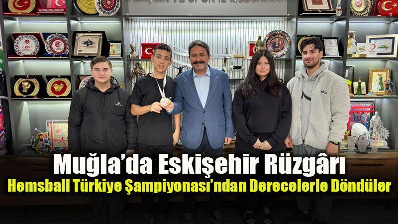Hemsball�da Eski�ehir�den T�rkiye �ampiyonlu�u