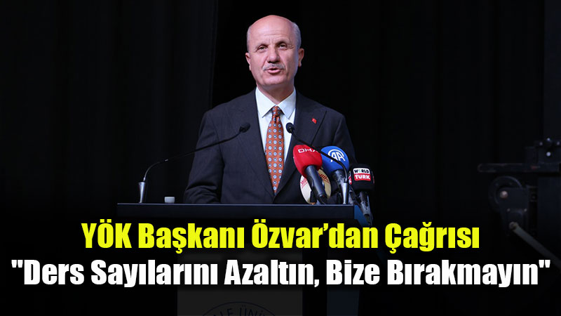 Y�K Ba�kan� �zvar�dan Akademisyenlere �a�r�
