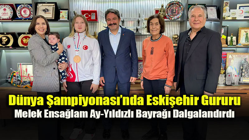 Gen�lik Ve Spor �l M�d�r� Hasan Kal�n�dan D�nya ���nc�s� Melek Ensa�lam�a Tebrik
