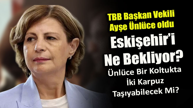 D�� �l�eler Hizmet Beklerken TBB Y�k� Geldi: TBB Ba�kan Vekili Ay�e �nl�ce oldu