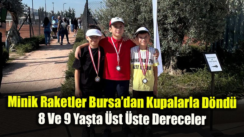 Kortlarda Cumhuriyet Co�kusu: Minik Tenis�iler Turnuvaya Damga Vurdu