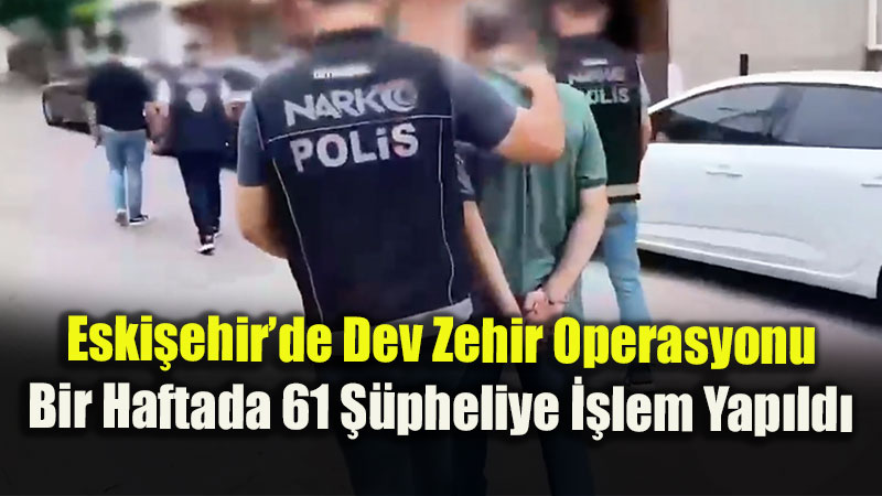 Eski�ehir�de 2 Kilonun �zerinde Metamfetamin Ve Binlerce Hap Yakaland�