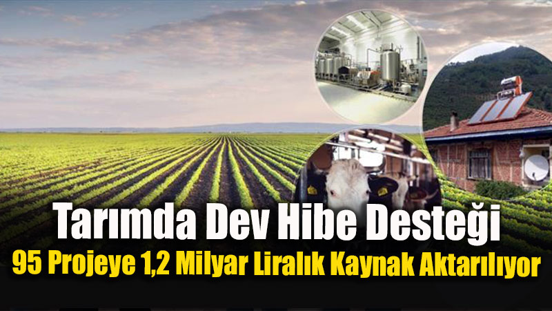 �Bereketin Y�zy�l��n� �n�a Ediyoruz�: Tar�m Ve Orman Bakanl����ndan 95 Projeye Ye�il I��k
