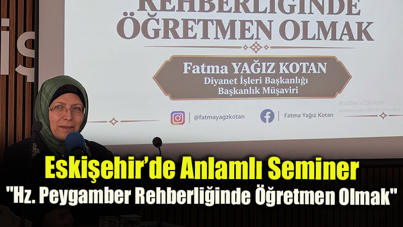Kur�an Kursu ��reticilerine Manevi Rehberlik