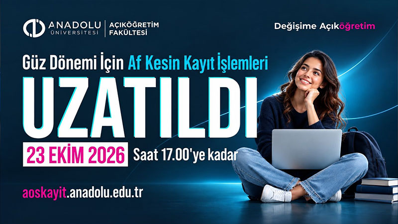 A�F Kay�t Ve Kay�t Yenileme Tarihleri G�ncellendi