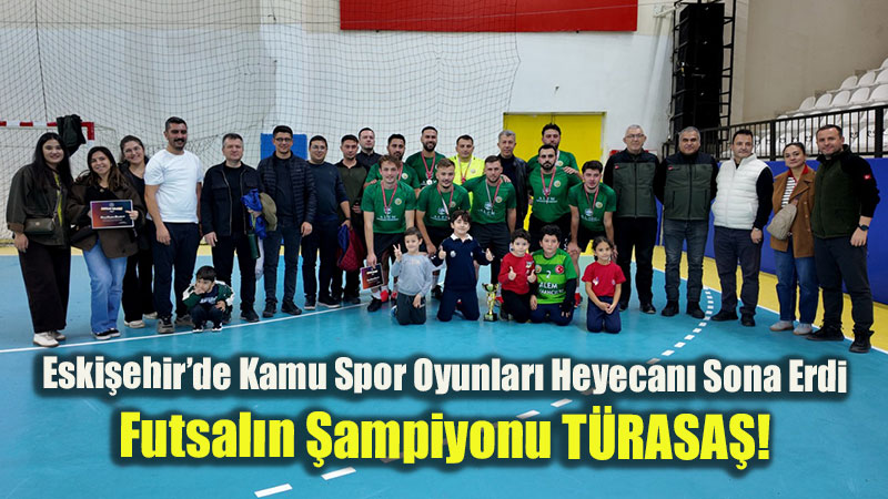 4. Kamu Spor Oyunlar� Futsal M�sabakalar�nda Dereceye Girenler �d�llendirildi