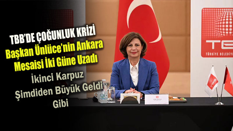 Eski�ehir Hizmet Beklerken Ba�kent�te �o�unluk S�nav�: TBB Toplant�s� Yar�na Sarkt�