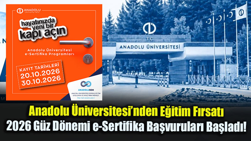 e-Sertifika Programlar�nda G�z D�nemi Mesaisi Ba�lad�!