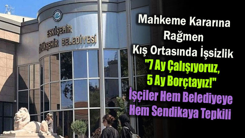 ���iden Sendikaya 'Hak Sava��nda Yaln�z B�rak�ld�k' Tepkisi: Aidat �d�yoruz Ama Oy Hakk�m�z Yok!