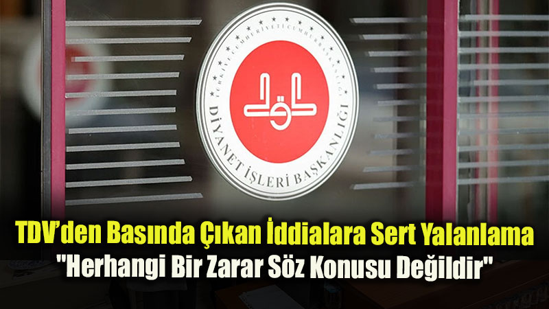 Diyanet'ten O �ddialara Yan�t: 
