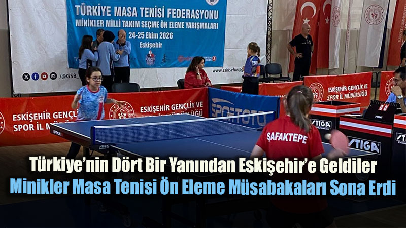 Minikler T�rkiye Milli Tak�m �n Eleme Turnuvas� Eski�ehir'de D�zenlendi!