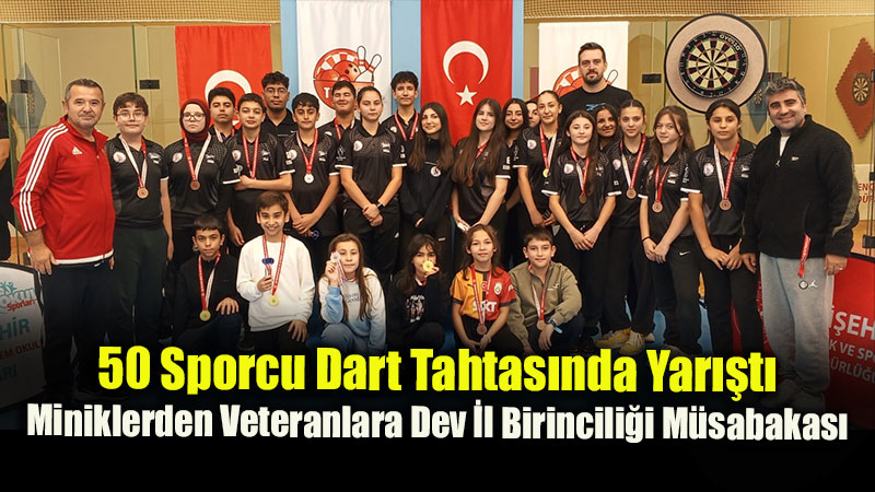 Eski�ehir�de Dart �l Birincileri Belli Oldu: Prof. Dr. Fethi Heper Stadyumu�nda Hedef Hedeflendi!