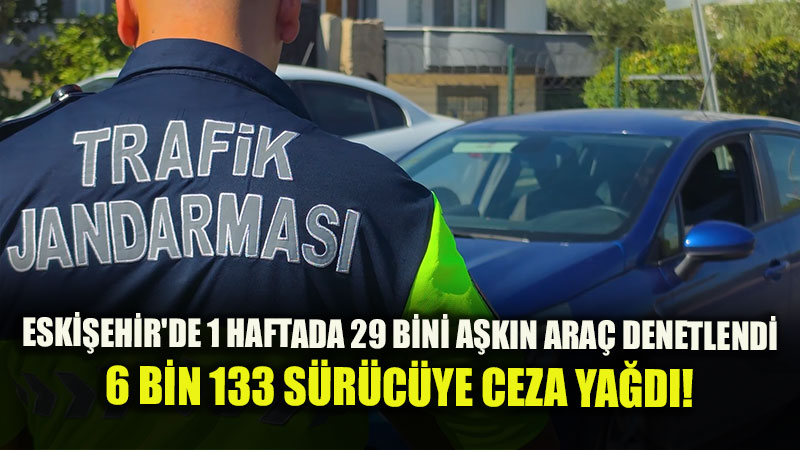 Eski�ehir'de 1 Haftada 1 �l�ml�, 68 Yaralanmal� Kaza!
