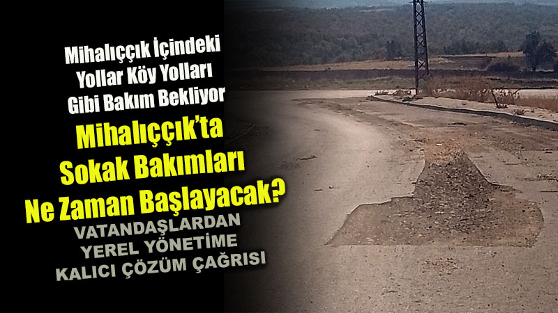 Mihal����k TOK� Giri�inde G�venlik Ve �evre D�zeni Alarm Veriyor