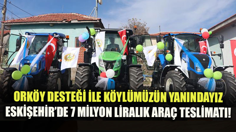 Alpu Karaca�ren Mahallesi�ne ORK�Y Deste�i: Y�lda 10 Bin Metrek�p �retime Dev Katk�