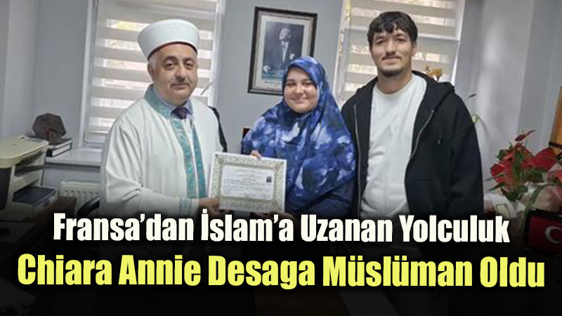 Frans�z Vatanda�� ��in M�ft�l�kte �htida Merasimi: Kelime-i �ehadet Getirerek M�sl�man Oldu