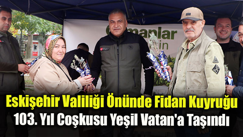 Eski�ehir Fidanl���nda Yeti�tirilen Lavantalar Cumhuriyet ��in Ye�erecek