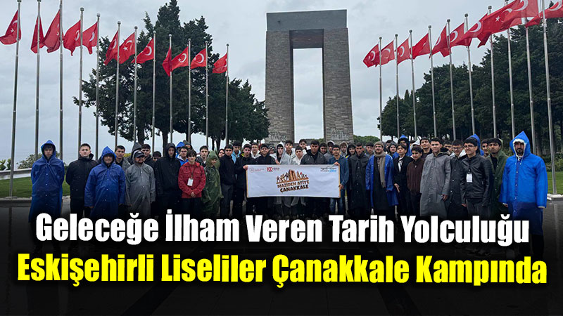 Maziden �tiye K�pr� Kuruldu: Eski�ehirli ��renciler �ehitler Abidesi�ni Ziyaret Etti