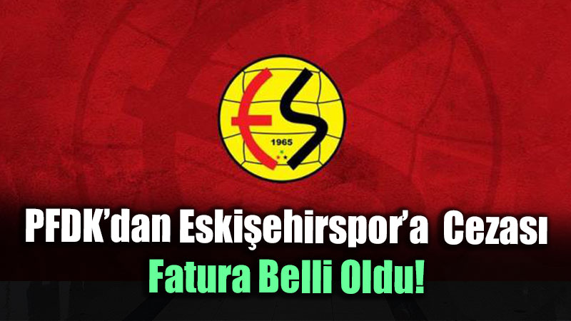 Nesine 3. Lig'de Kararan Stat Eski�ehirspor�un Ba��n� Yakt�: 35 Bin TL Ceza