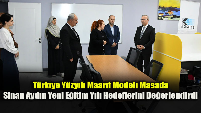 Sinan Ayd�n Yeni E�itim Y�l� Hedeflerini De�erlendirdi