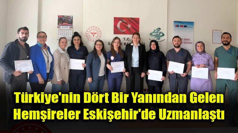 Yunus Emre Devlet Hastanesinde Palyatif Bak�m Hem�ireli�i E�itimi Tamamland�