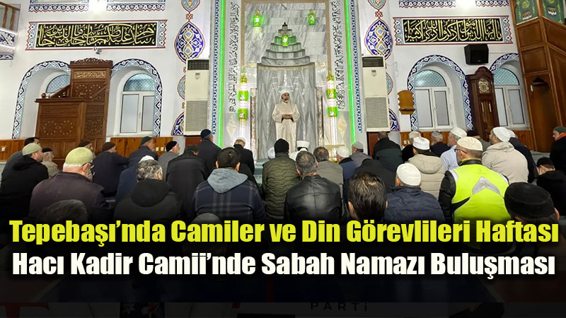 Eski�ehir'de Manevi Bulu�ma