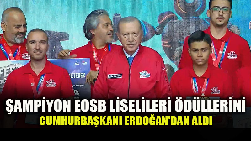 Mesleki E�itimin Gurur Tablosu: EOSB Lisesi Tak�mlar� TEKNOFEST K�rs�s�n� Parselledi