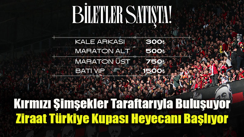Ziraat T�rkiye Kupas� Heyecan� Ba�l�yor