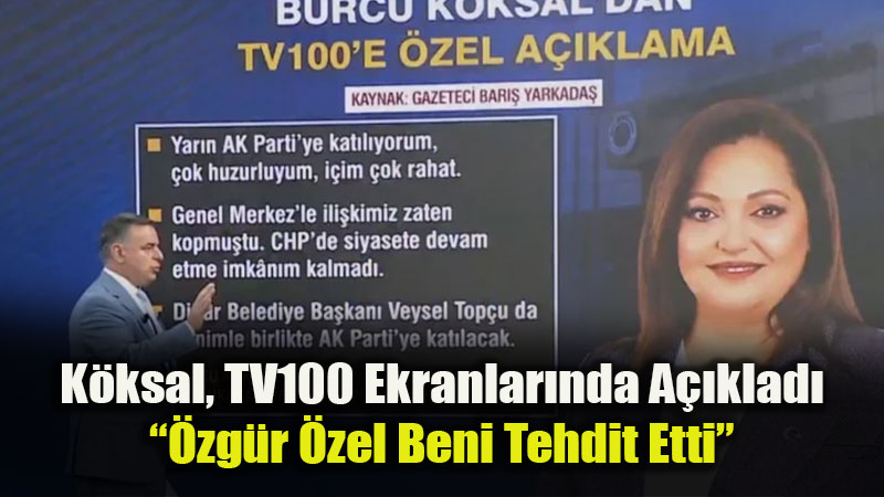 Burcu K�ksal CHP’den �stifa Edip AK Parti’ye Ge�iyor!