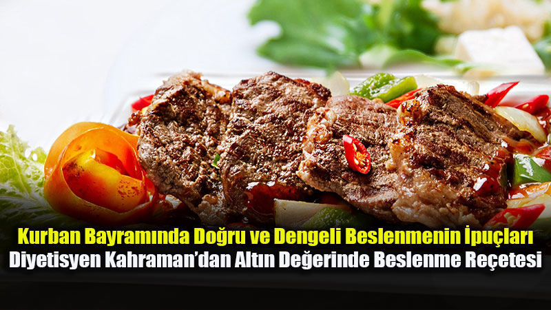  Diyetisyen Kahraman�dan Alt�n De�erinde Beslenme Re�etesi