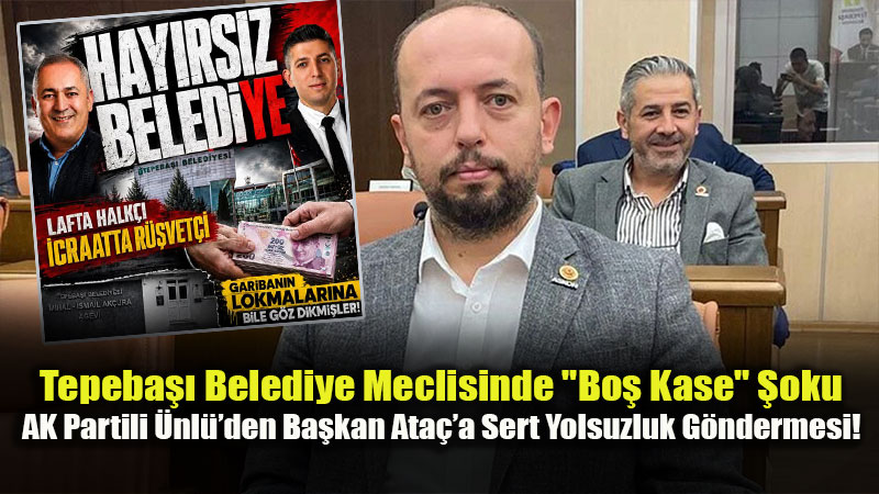 AK Partili Semih �nl� Meclise Bo� Kaseyle Geldi: Tepeba�� A�evinde Neler Oluyor?
