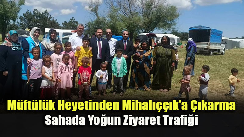 Eski�ehir �l M�ft�l��� Heyetinden Mihal����k�ta Yo�un Ziyaret Program�