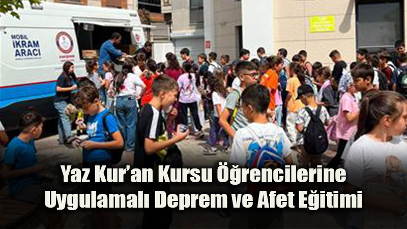 TDV Eski�ehir Arama Kurtarma Ekibinden Miniklere Afet Bilinci