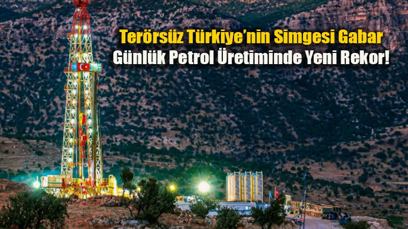 Gabar�da Tarih� Rekor: G�nl�k Petrol �retimi 83 Bin 300 Varile Ula�t�!