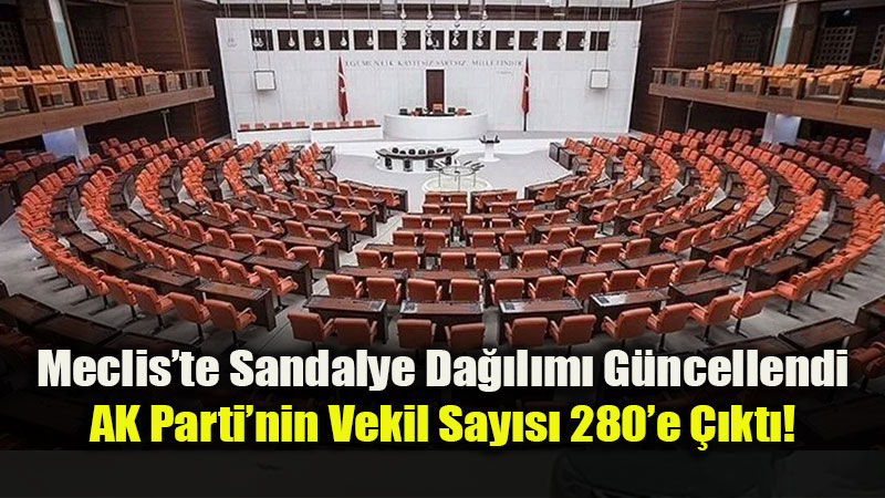 Kat�l�mlar�n Ard�ndan AK Parti�nin Vekil Say�s� 280�e Y�kseldi