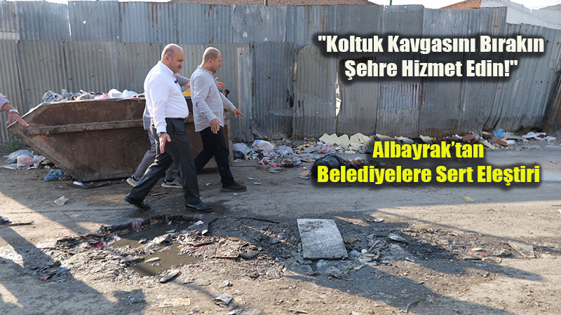 Sanayide Altyap� ve Temizlik Tepkisi: G�rhan Albayrak K���k Sanayi Esnaf�n� Ziyaret Etti