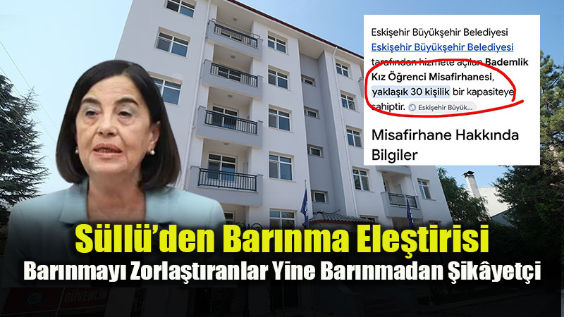 S�ll� Bar�nma Konusunu Ele�tirdi