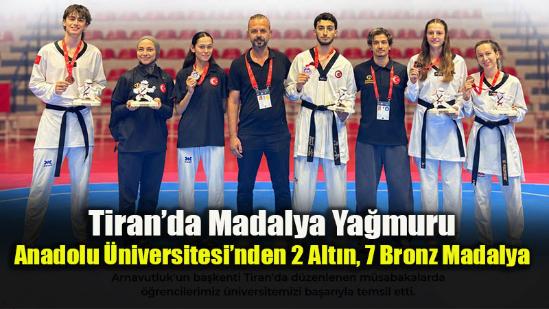 Anadolu �niversitesi Taekwondoda Avrupa �kincisi Oldu!