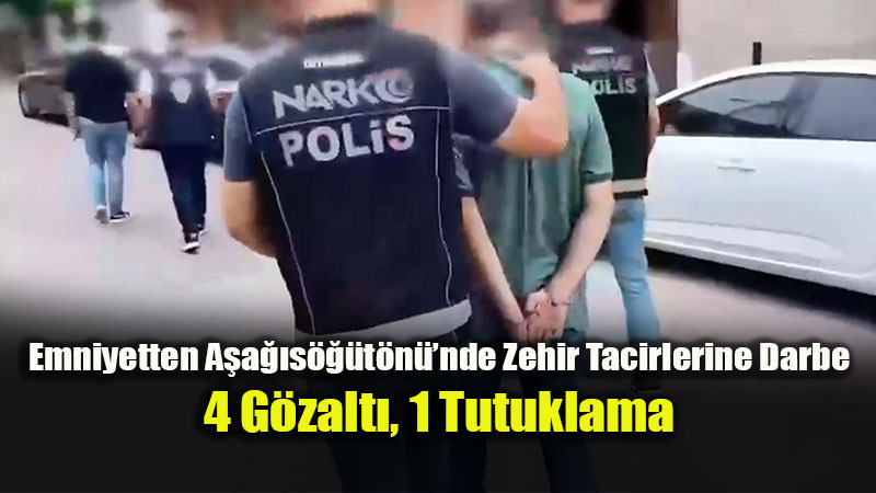 Eski�ehir�de Uyu�turucu Operasyonu: A�a��s���t�n��nde Yakalanan ��pheli Tutukland�