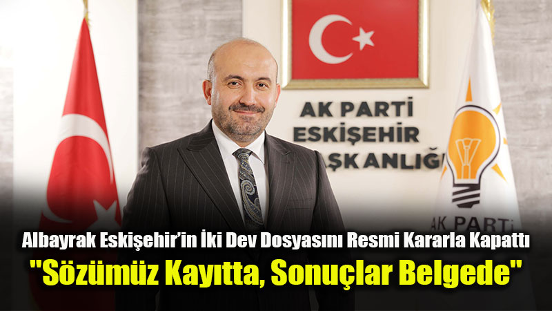 Eski�ehir�de �ki Kritik Meselede M�jdeli Sonu�: �zelle�tirme �ptal, Termale Onay