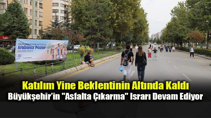 Parklar Dururken Neden Asfalt? Eski�ehirlilerden "Arabas�z Pazar" Etkinli�ine Sert Tepki