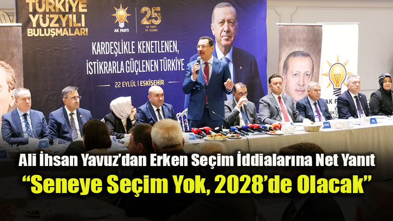 AK Parti�den Eski�ehir�de �T�rkiye Y�zy�l�� ��karmas�