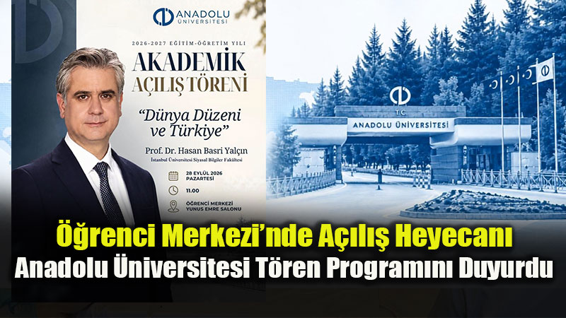 Anadolu �niversitesi A��l�� Dersini Prof. Dr. Hasan Basri Yal��n Veriyor
