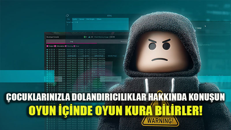 Sanal Paran�n Ger�ek Maliyeti var! Siber Su�lular �ocuklar�n Hesaplar�n� Nas�l Ele Ge�iriyor?