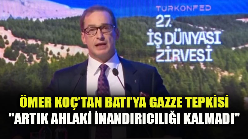 �mer Ko�tan Bat��ya Sert Gazze Ele�tirisi: 