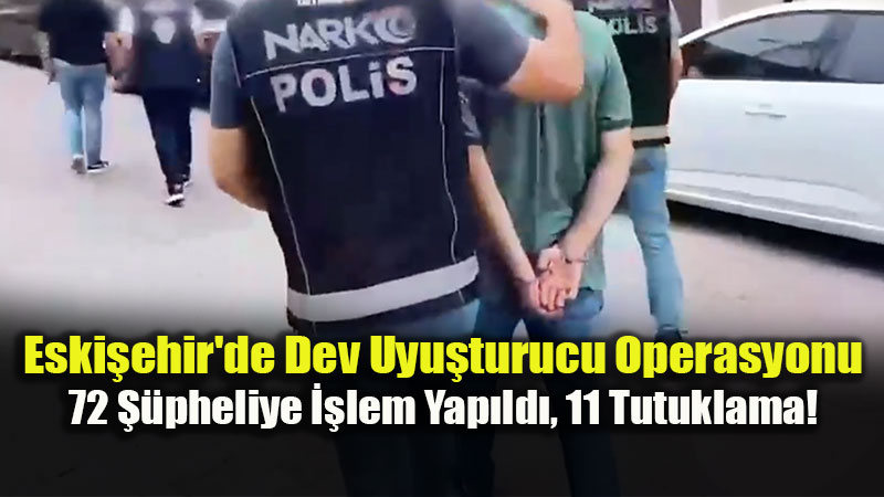 Eski�ehir'de �ok Miktarda Uyu�turucu Yakaland�