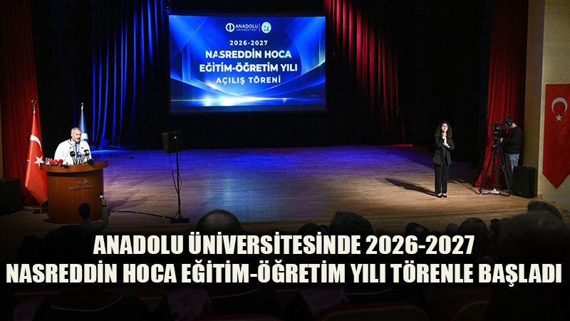 Anadolu �niversitesi'nde �lk Ders Prof. Dr. Hasan Basri Yal��n�dan