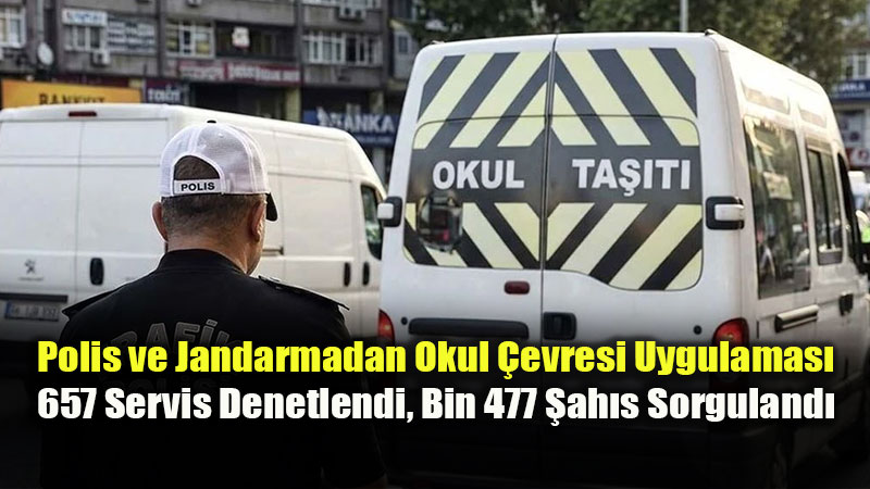 Eski�ehir'de 657 Servis Denetlendi, Bin 477 �ah�s Sorguland�